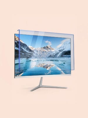 Blufury 18.5 Inch Blue-Lock Anti-Glare Acrylic SGS Certified Monitor Screen Filter
